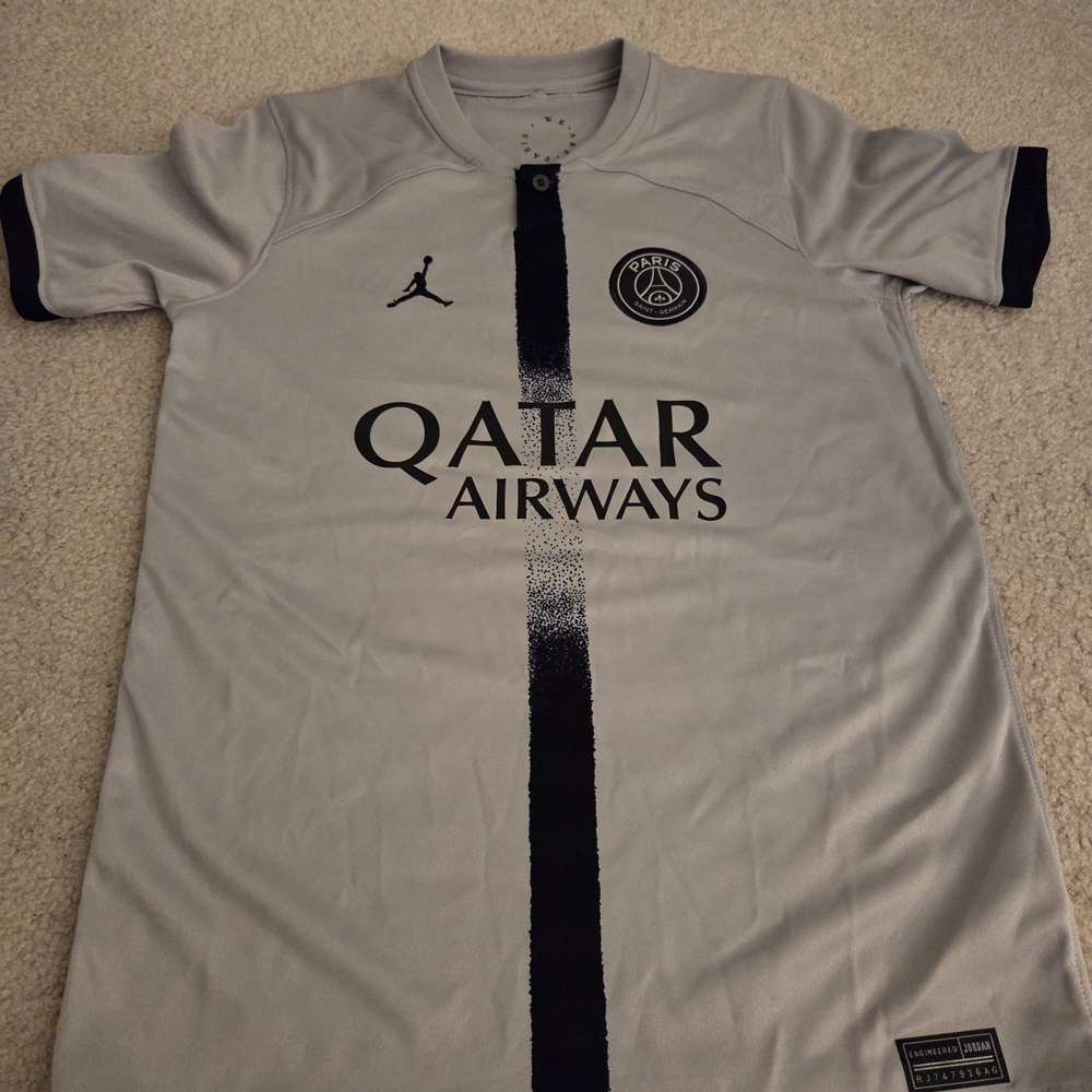 Paris Saint-Germain Gray Soccer Jersey